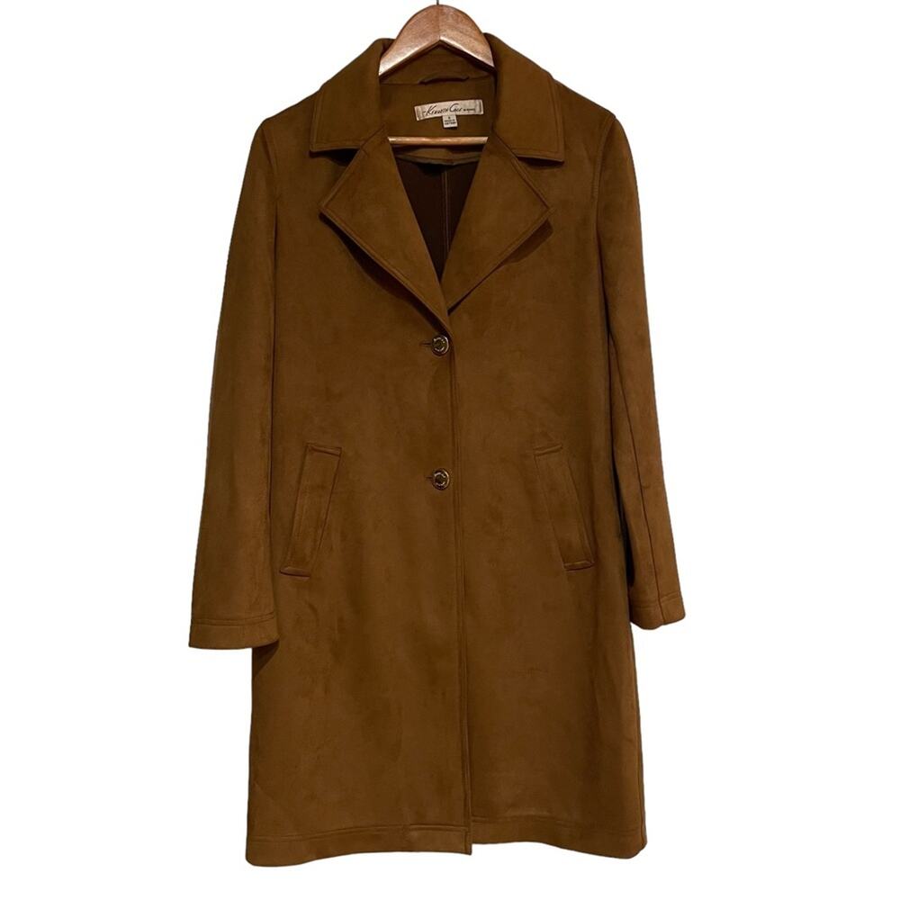 Kenneth Cole New York Brown Blazer Coat